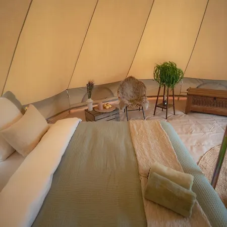 Boutique Tent 'pruum' Op Unieke Plek In Het Met Luxe Bed 豪华帐篷